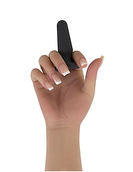 Additional BK view of product BOOTY BUDDIES - SILICONE ANAL PLUG with color code ALT5
