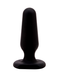 Additional  view of product BOOTY BUDDIES SMALL SILICONE ANAL PLUG with color code BK