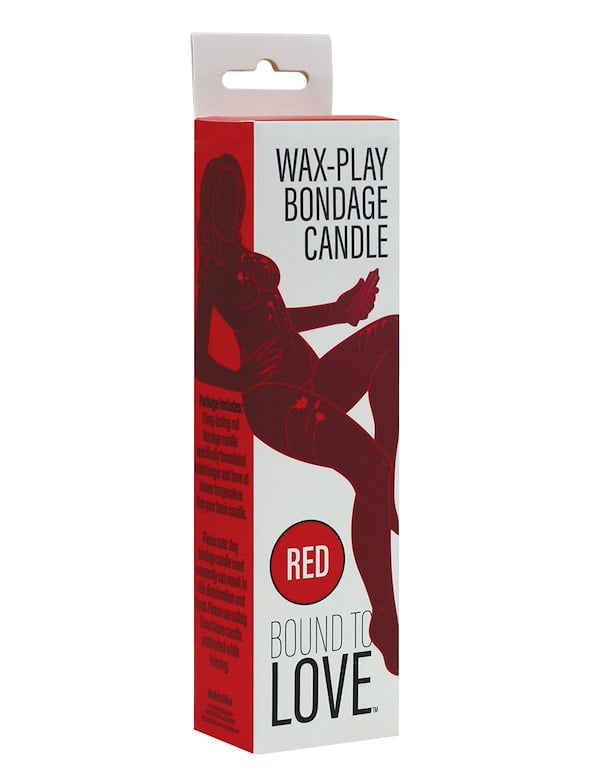 Bound To Love - Wax-Play Bondage Candle ALT2 view Color: RD