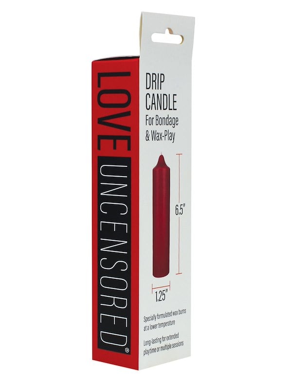 Bound To Love - Wax-Play Bondage Candle ALT3 view Color: RD