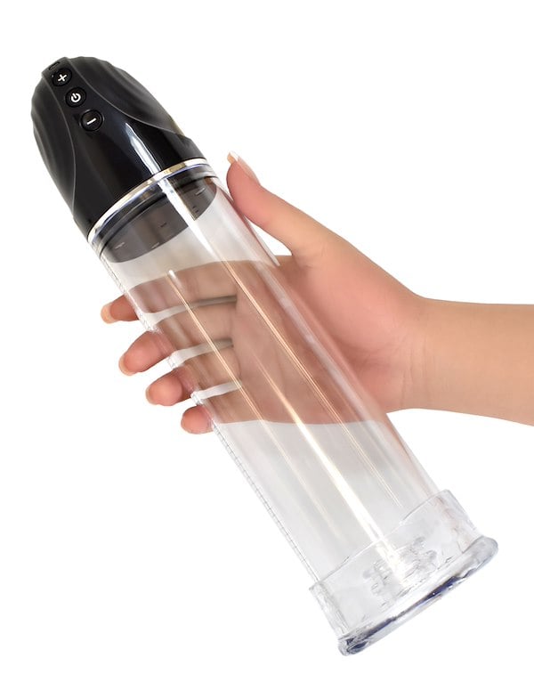 Think Bigger - Automatic Penis Pump ALT3 view Color: BK