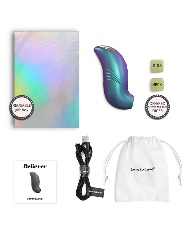 Love To Love Believer Massager ALT4 view Color: IRTQ