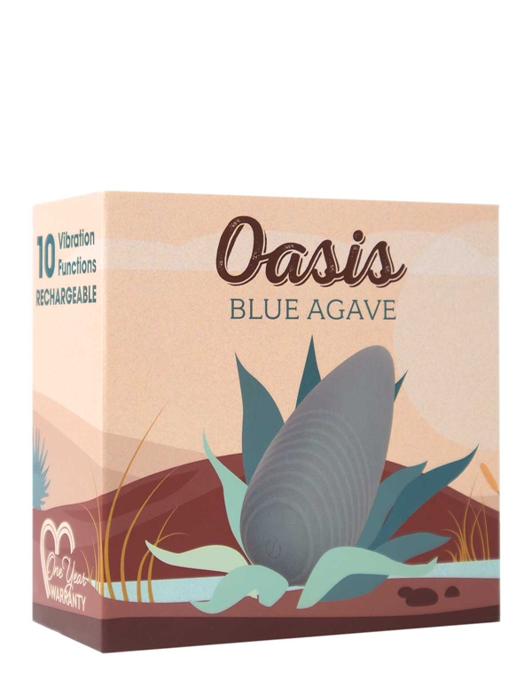 Oasis - Blue Agave Massager ALT4 view Color: BL