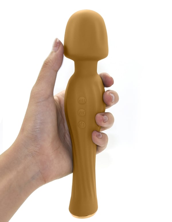 Oasis Marigold Wand Massager ALT1 view Color: YW