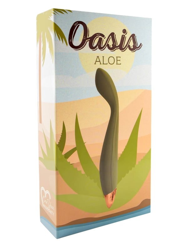 Oasis Aloe Vibrator ALT4 view Color: GR
