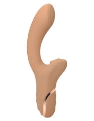 Front view of OASIS MOJAVE DUAL STIMULATION VIBRATOR WITH AIR STIM