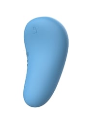Alternate front view of CARESS SOMETHING BLUE MASSAGER