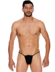 Front view of CLASSIC BLACK G-STRING