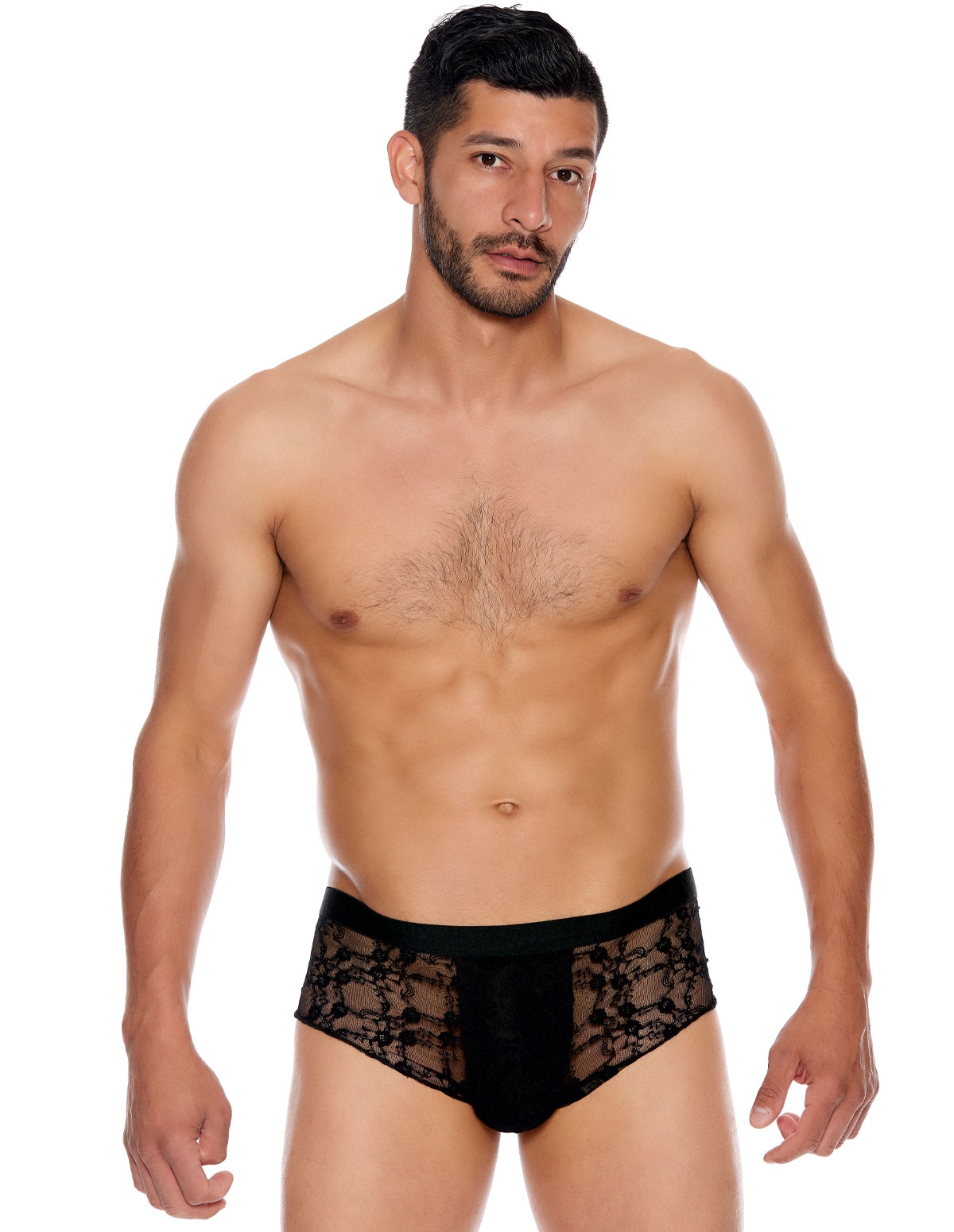 alternate image for Black Lace Brief