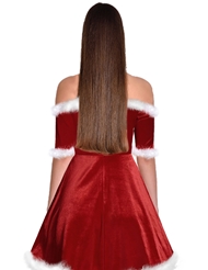Alternate back view of MRS CLAUS DRESS AND HAT