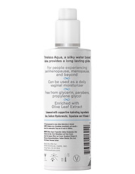 Alternate back view of SIMPLY TIMELESS AQUA 4OZ LUBRICANT