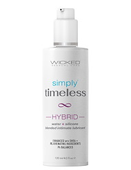 Front view of SIMPLY TIMELESS HYBRID 4OZ LUBRICANT