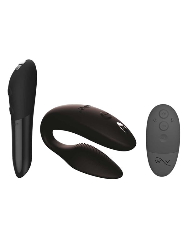 We-Vibe 15Th Anniversary Collection - Tango X + Sync 2 ALT3 view Color: BK