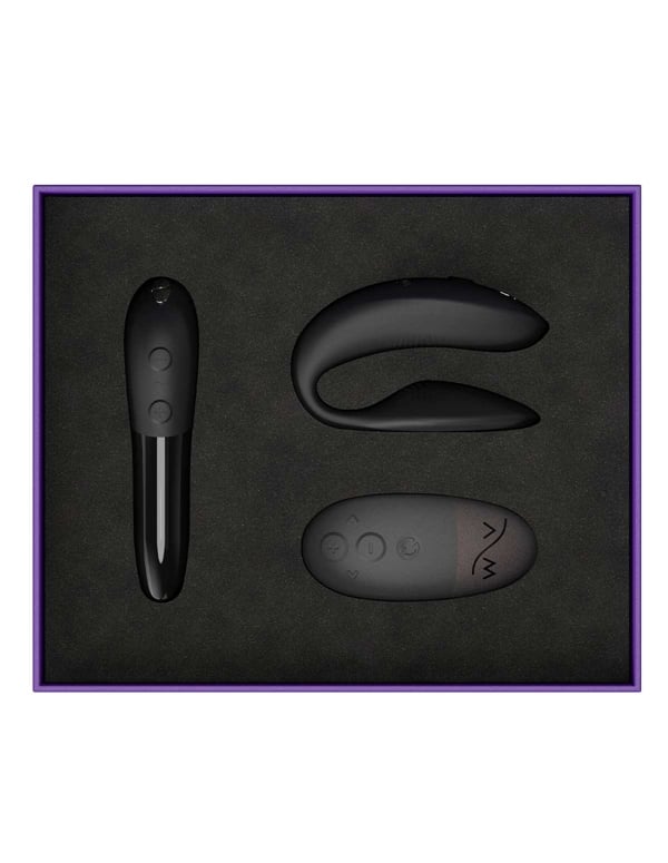 We-Vibe 15Th Anniversary Collection - Tango X + Sync 2 ALT6 view Color: BK