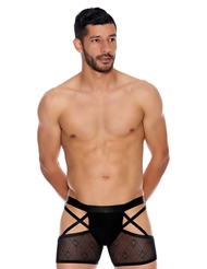 Front view of CRISS CROSS BACKLESS BOXER BRIEF