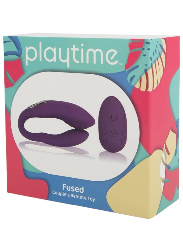 Playtime Fused Couples Remote Toy ALT6 view Color: PR