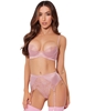 Additional ROSE view of product BLAIR 3PC BRA SET with color code RS