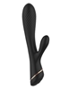 Additional BLACK view of product AURORA - DAZZLE RABBIT VIBRATOR with color code BK