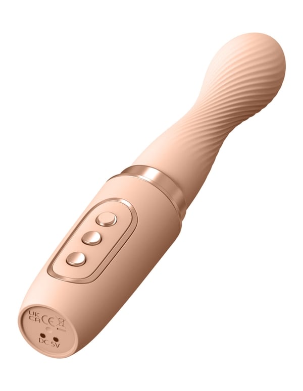 Sweet And Discreet Thrusting Vibrator ALT2 view Color: PC