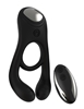 Additional BLACK view of product PLAY TOGETHER - FLEXI FINN COCK RING with color code BK