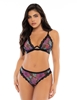 Additional MULTI view of product DREAM FLOWER BRA AND PANTY SET with color code MC