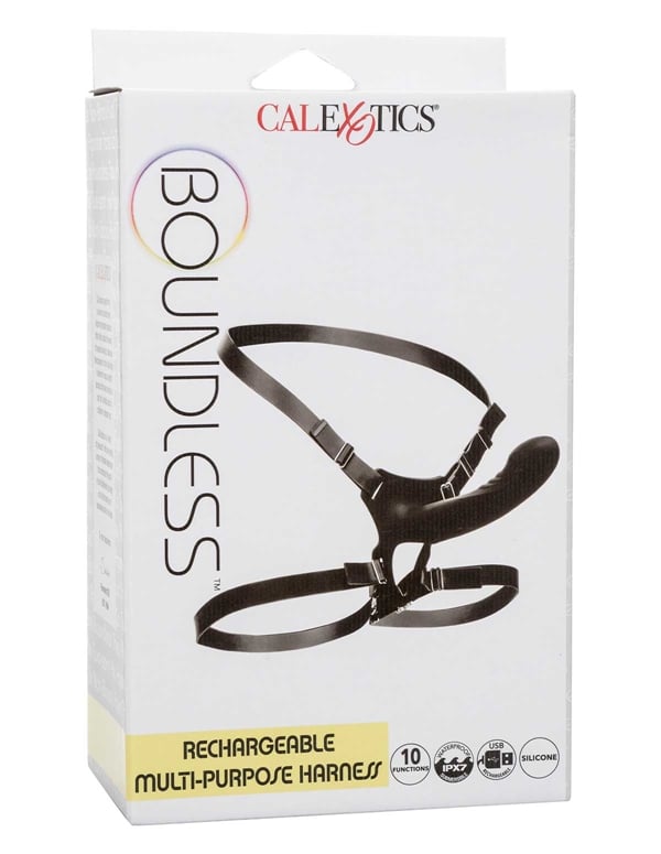 Boundless Rechargeable Multi-Purpose Harness ALT7 view Color: BK