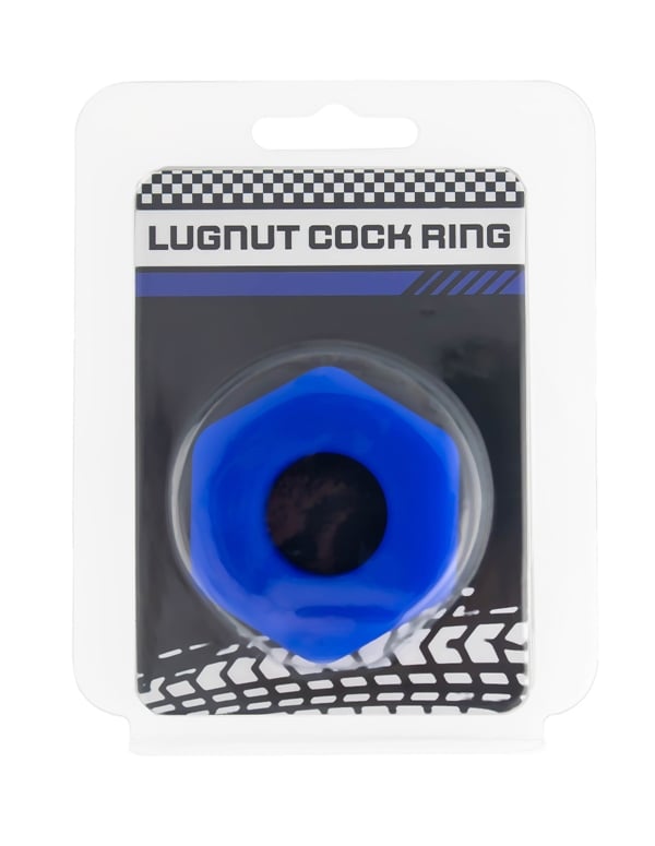 Lugnut Cock Ring ALT2 view Color: BL