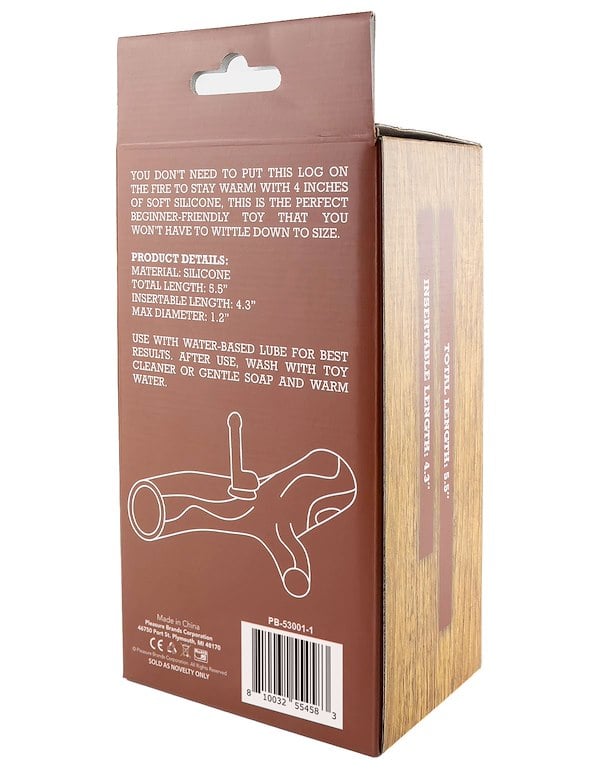 Woodie - Log Dildo ALT3 view Color: CAR
