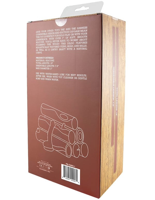 Woodie - Lumber Dildo ALT3 view Color: CAR