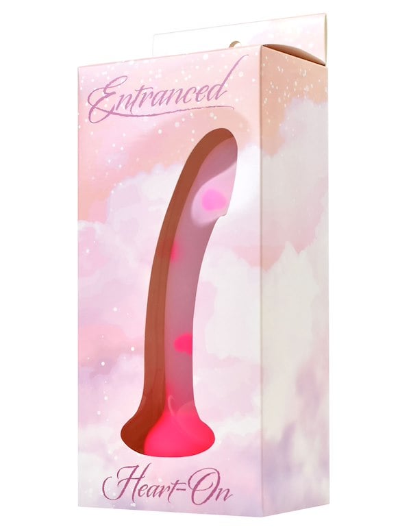 Entranced - Heart-On Dildo ALT5 view Color: HP