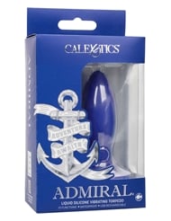 Alternate back view of ADMIRAL SILICONE VIBRATING TORPEDO