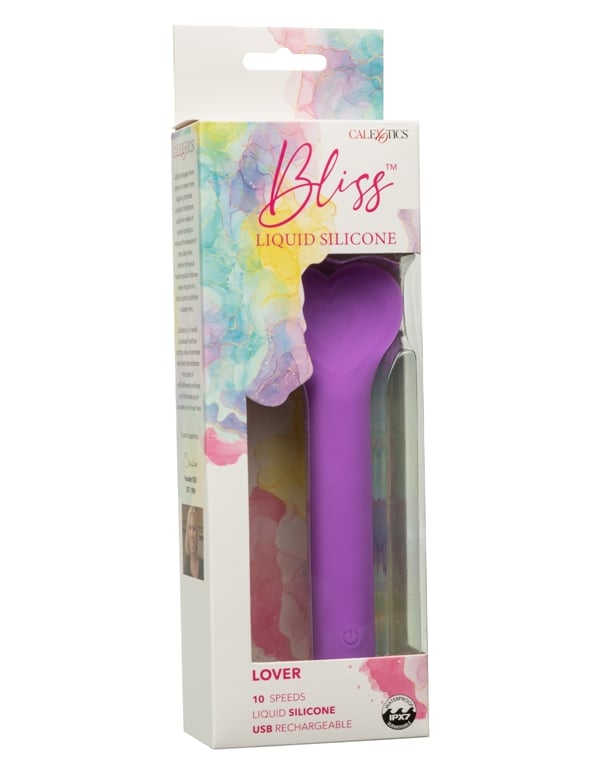 Bliss Liquid Silicone Lover Vibe ALT4 view Color: PR