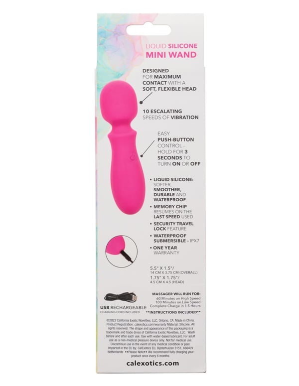 Bliss Liquid Silicone Mini Wand default view Color: PK5