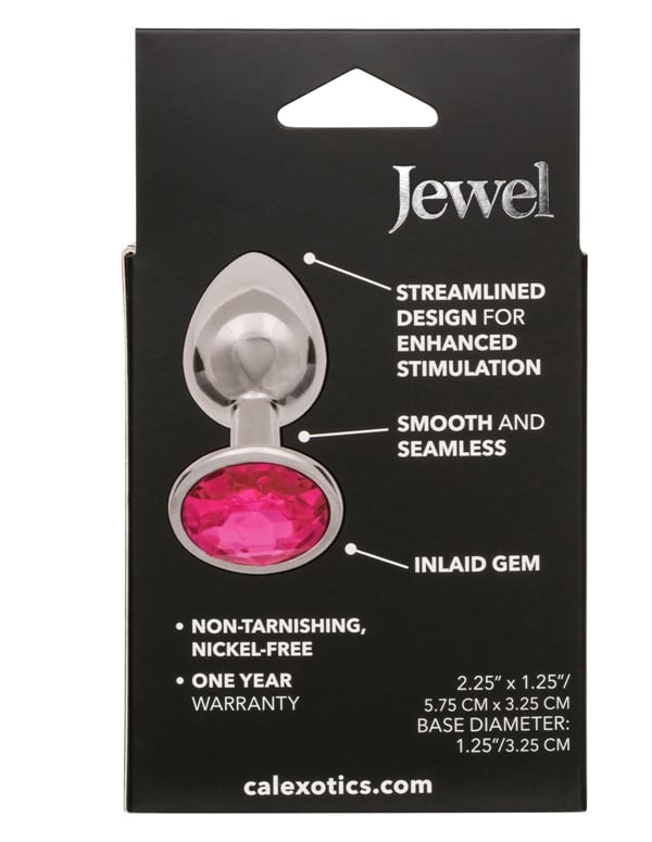 Jewel Small Rose Plug ALT3 view Color: PKS