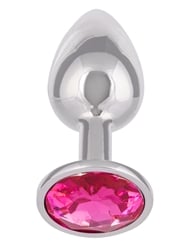 Alternate front view of JEWEL SMALL ROSE PLUG