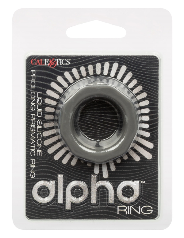 Alpha Silicone Prolong Prismatic C-Ring ALT4 view Color: GY