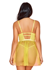 Alternate back view of CLEMENTINE BABYDOLL