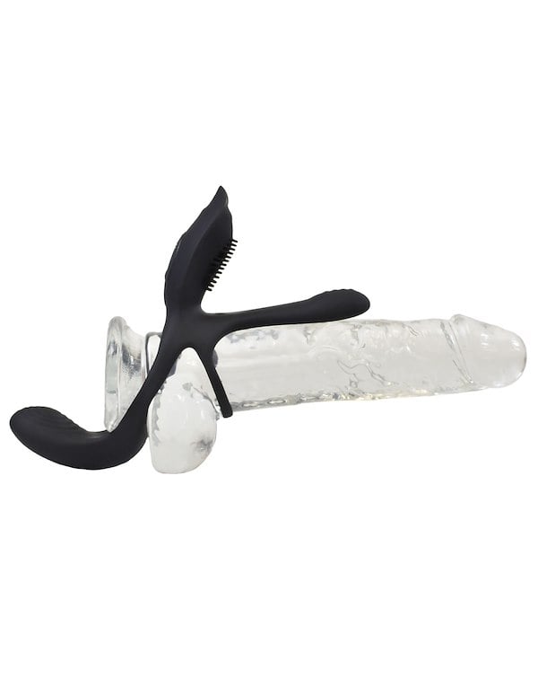 Play Together - All Strapped Up C-Ring ALT5 view Color: BK