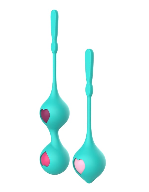 Sensual Love Interchangeable Weighted Kegel Set ALT2 view Color: TL