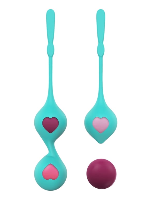 Sensual Love Interchangeable Weighted Kegel Set default view Color: TL