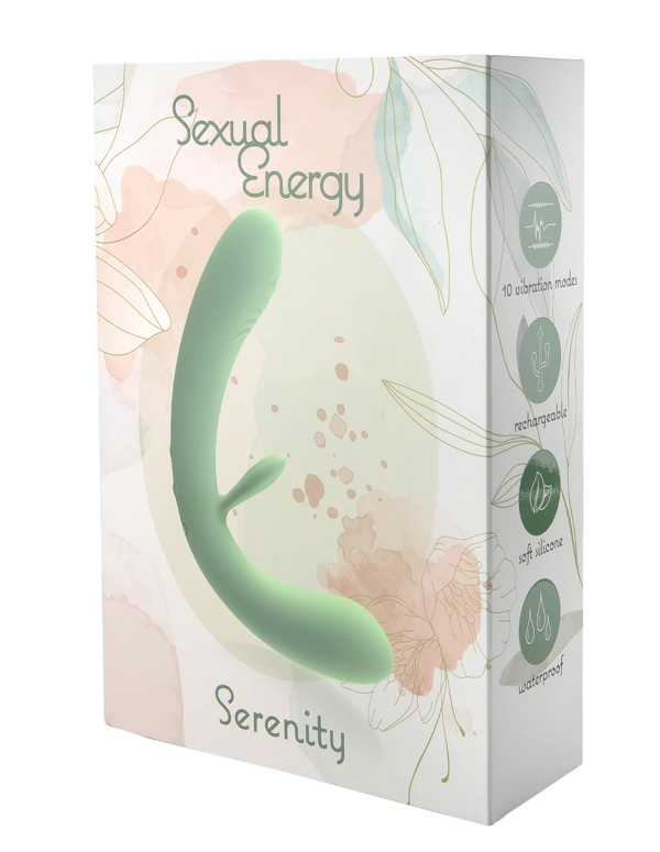 Sexual Energy Serenity Vibrator ALT4 view Color: GR