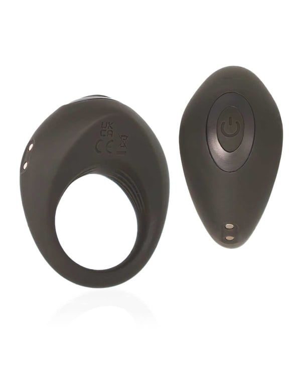 Oasis - Boulder Vibrating C-Ring ALT1 view Color: BK