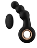 Additional BLACK view of product STARRY NIGHTS - VIBRATING BEADED PLUG with color code BK