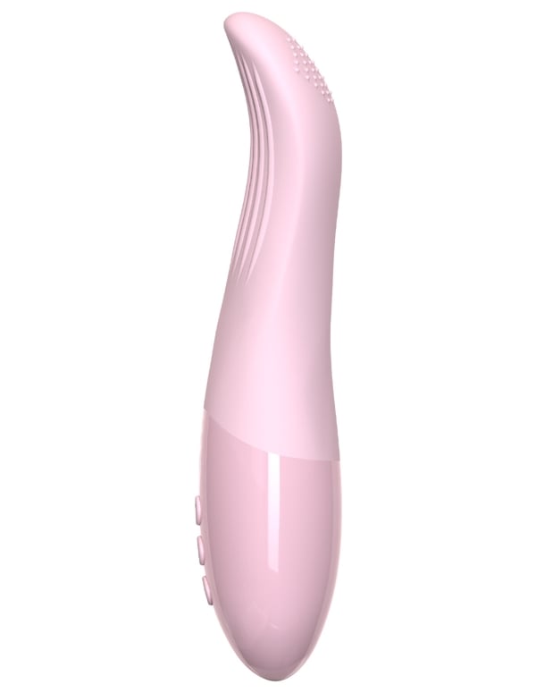 Slip Of The Tongue Heating Vibrating Rotating Massager ALT1 view Color: PK