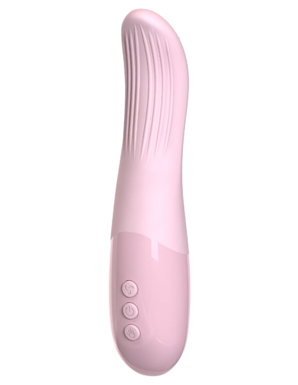 Slip Of The Tongue Heating Vibrating Rotating Massager default view Color: PK