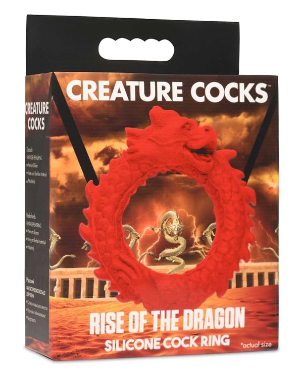 Creature Cocks Rise Of The Dragon C-Ring ALT6 view Color: RD