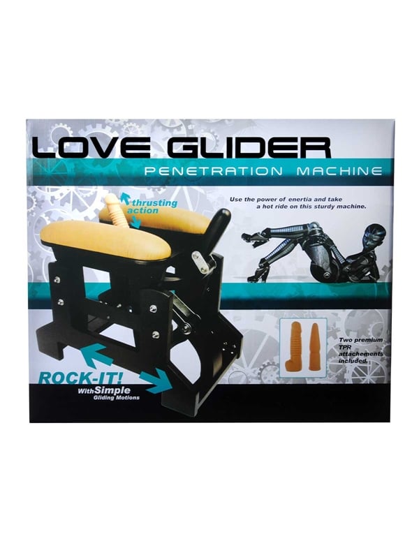 Love Glider Sex Machine ALT2 view Color: BK
