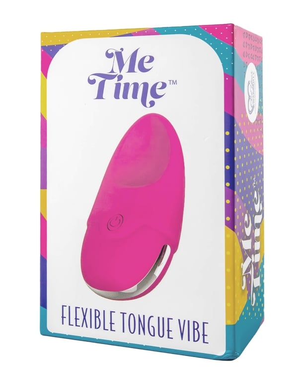 Me Time Flexible Tongue Vibe ALT4 view Color: PK