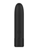 Additional BLACK view of product MIDNIGHT MINX - USB RECHARGEABLE BULLET VIBE with color code BK