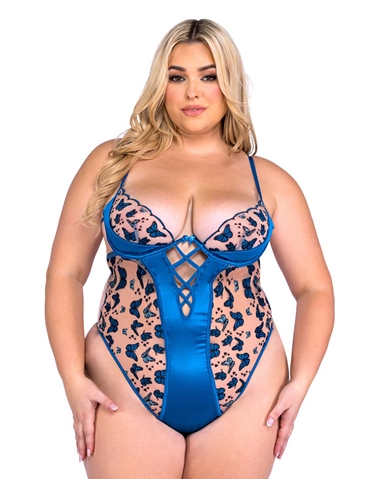 BUTTERFLY KISSES PLUS SIZE TEDDY - LI689Q-04074